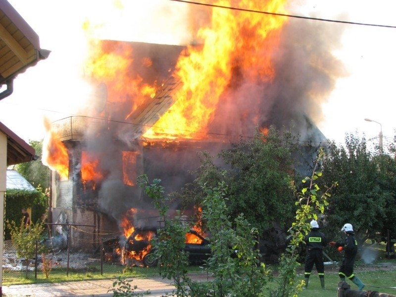 Straż pożarna w Bielsku - podsumowanie (zdjęcia)