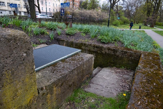 Tajemnicza budowla w parku Krakowskim