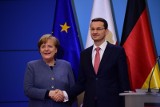 Angela Merkel po spotkaniu z Mateuszem Morawieckim: "Zdecydowanie popieramy format Trójkąta Weimarskiego"