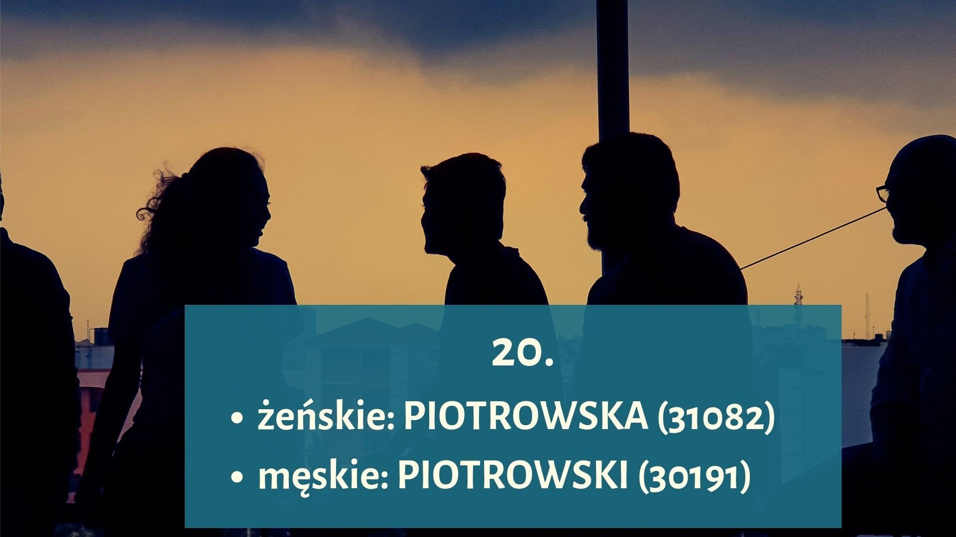 Najpopularniejsze nazwiska w Polsce. Czy zmieniło się coś w rankingu