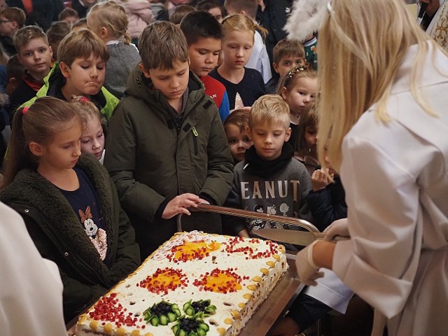 Tort dla Jezusa w parafii św. Piotra i Pawła w Łodzi