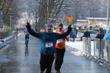 Koszęcińska Dycha: Blisko 300 biegaczy nie przestraszyło się śniegu ZDJĘCIA