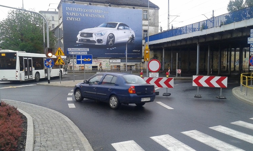 Nowa organizacja ruchu w centrum Katowic