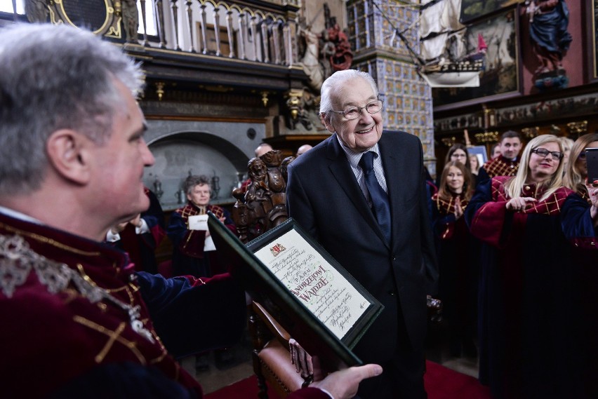 Andrzej Wajda został Honorowym Obywatelem Miasta Gdańska