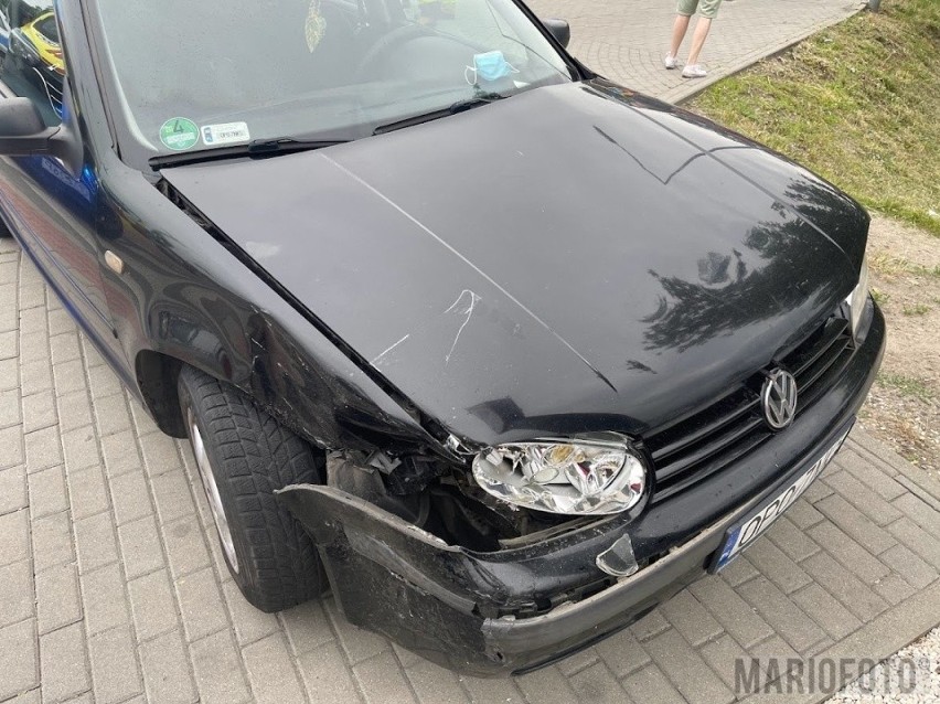 Wypadek na skrzyżowaniu Horoszkiewicza i Ozimskiej w Opolu. Jedna osoba trafiła do szpitala