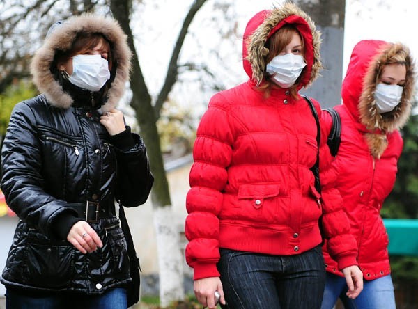Epidemia grypy na Ukrainie...