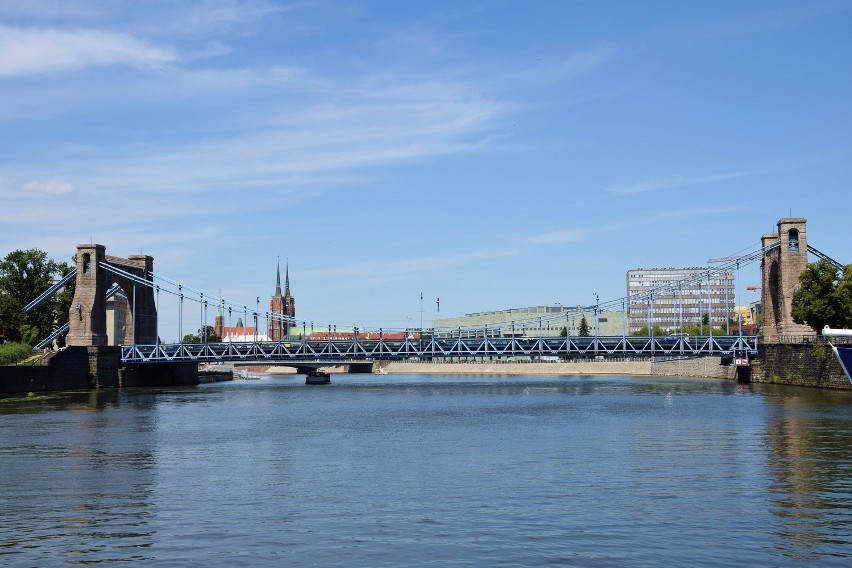 Nad Odrą wypoczywa coraz więcej wrocławian. Bo w końcu mają...