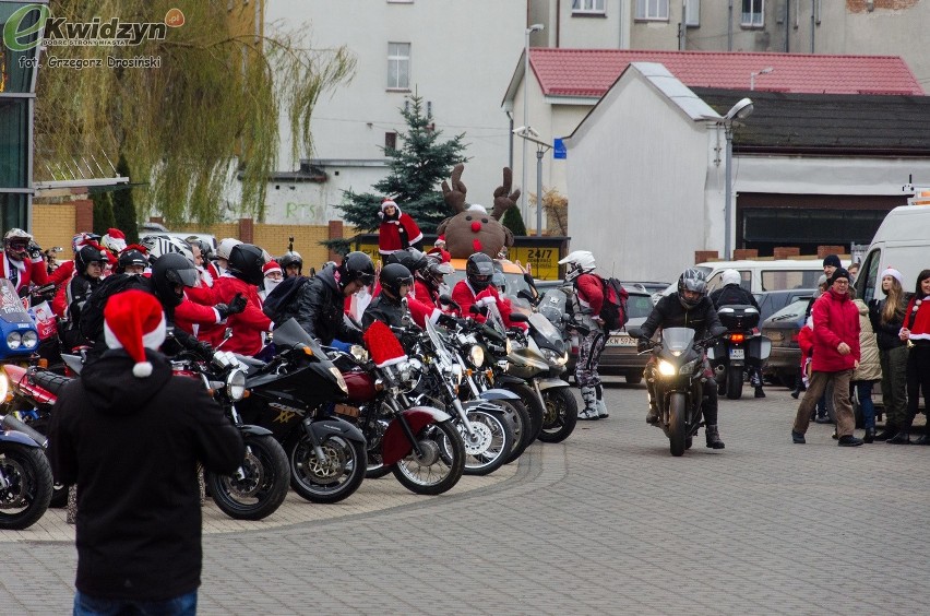 Kwidzyn: Mikołaje na motocyklach. Świąteczna akcja w zupełnie nowej odsłonie