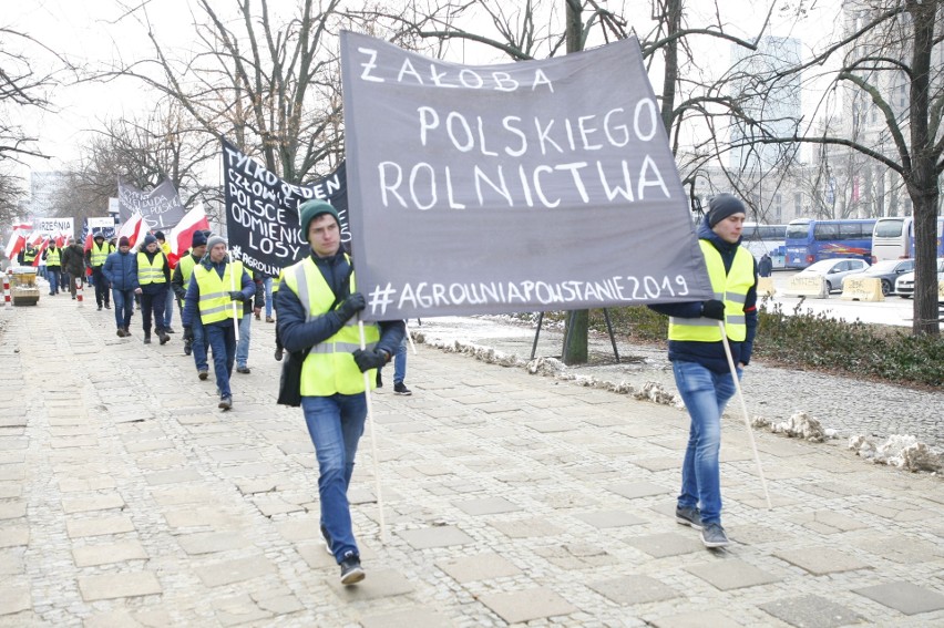 Protest rolników w Warszawie. Oblężenie stolicy