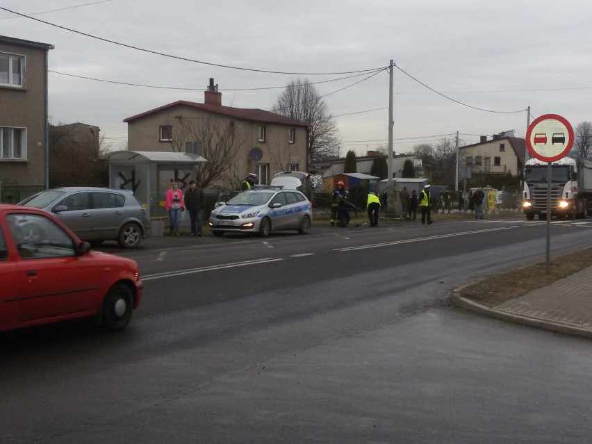 Wypadek w Tarnowskich Górach: Mężczyzna został potrącony na...