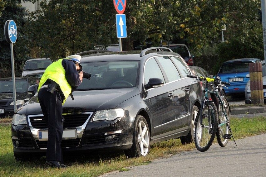 Około godz. 15.30 w Toruniu został potrącony rowerzysta....