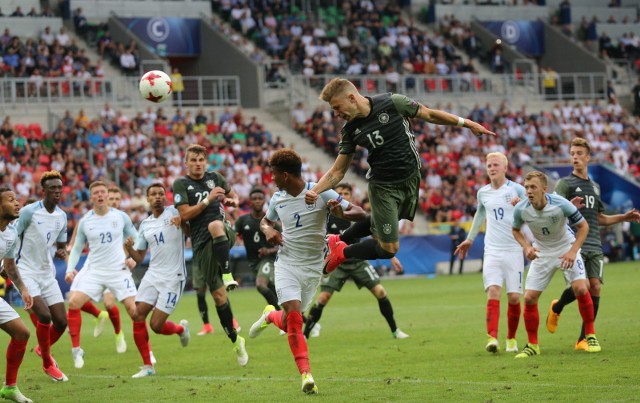 Euro U-21 w Tychach, mecz Niemcy - Anglia.