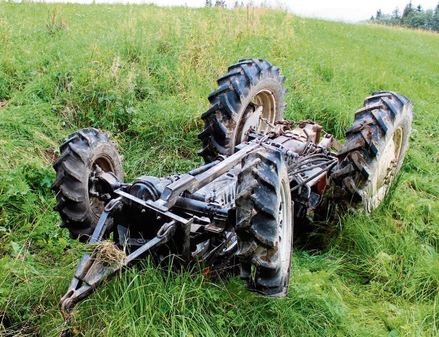 To ten traktor przygniótł w miniony piątek 4-letniego chłopca