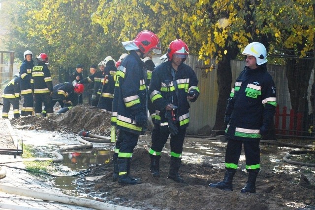 Awaria gazociągu w Golinie. Ewakuowano dzieci z przedszkola