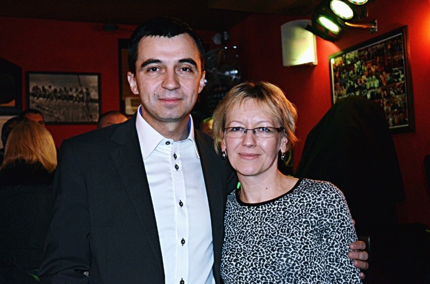Rafael Rokaszewicz z żoną Marzeną