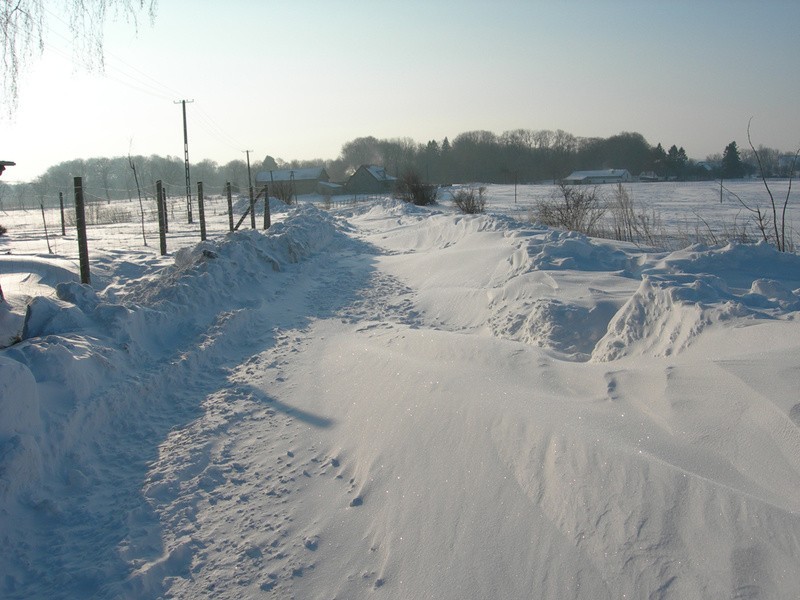 Rusowo zimą