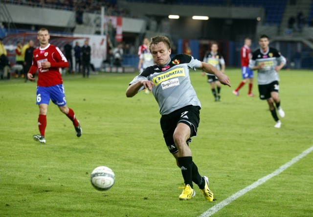 Tomasz Lisowski w tym sezonie rozegrał dwa pierwsze mecze w barwach Korony Kielce