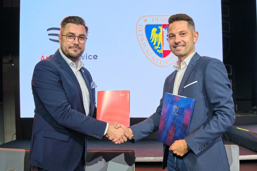 Arena Gliwice i Piast Gliwice łączą siły. Podpisano kolejną umowę o współpracy