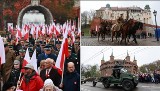 Obchody Święta Niepodległości w Krakowie: Ulicami miasta przeszedł biało-czerwony pochód patriotyczny