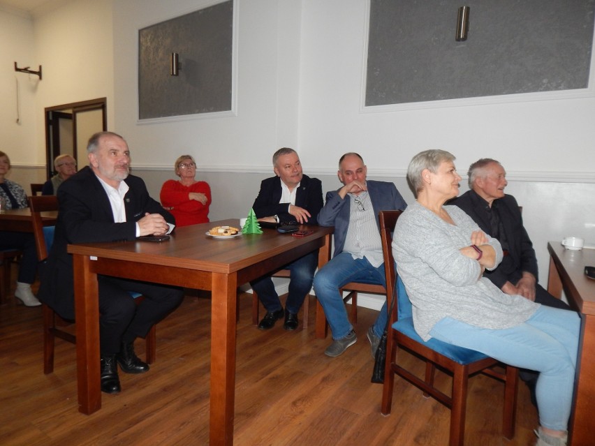 W spotkaniu uczestniczyli też: Marek Juszczyk, burmistrz...