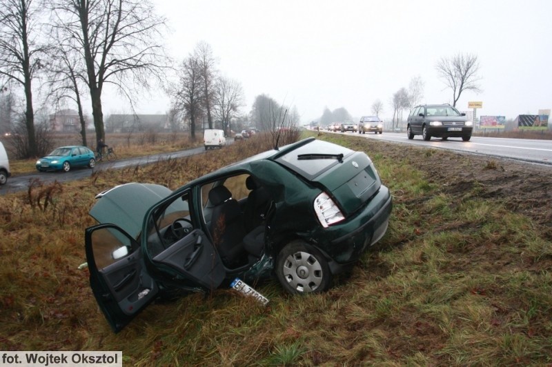 Wypadek na ósemce