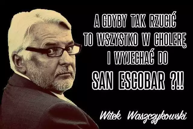 San Escobar stał się hitem sieci. Kreatywność internautów nie zna granic.