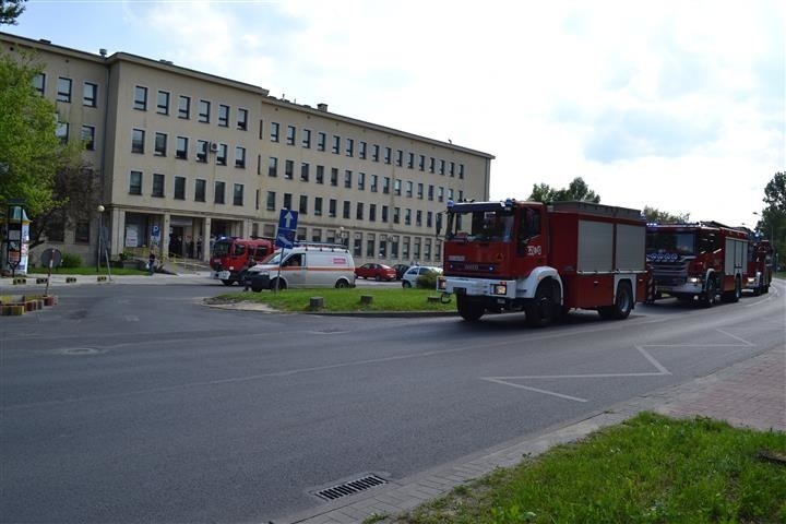 Po godzinie 15:00 strażacy otrzymali informację o ładunku...