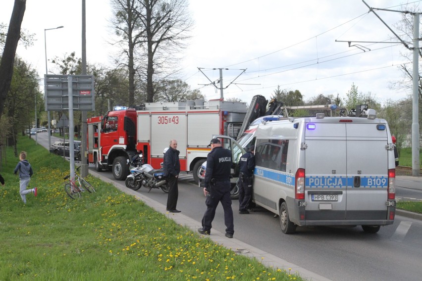 Wypadek na Osobowickiej we Wrocławiu