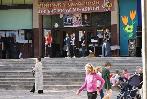 Festyn dobroczynny był okazją do podsumowania 10 - letniej działalności Sokólskiego Funduszu Lokalnego.