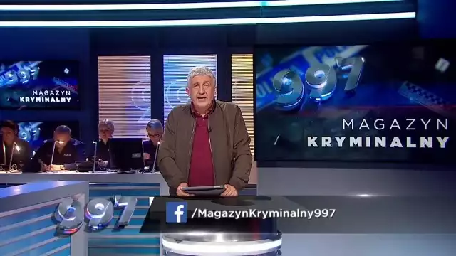 „Magazyn Kryminalny 997” emitowany w TVP1 w czwartki o godzinie 22.55 prowadzi Dariusz Bohatkiewicz