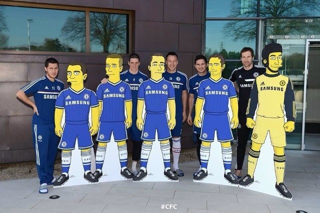 Piłkarze Chelsea wystąpią w Simpsonach