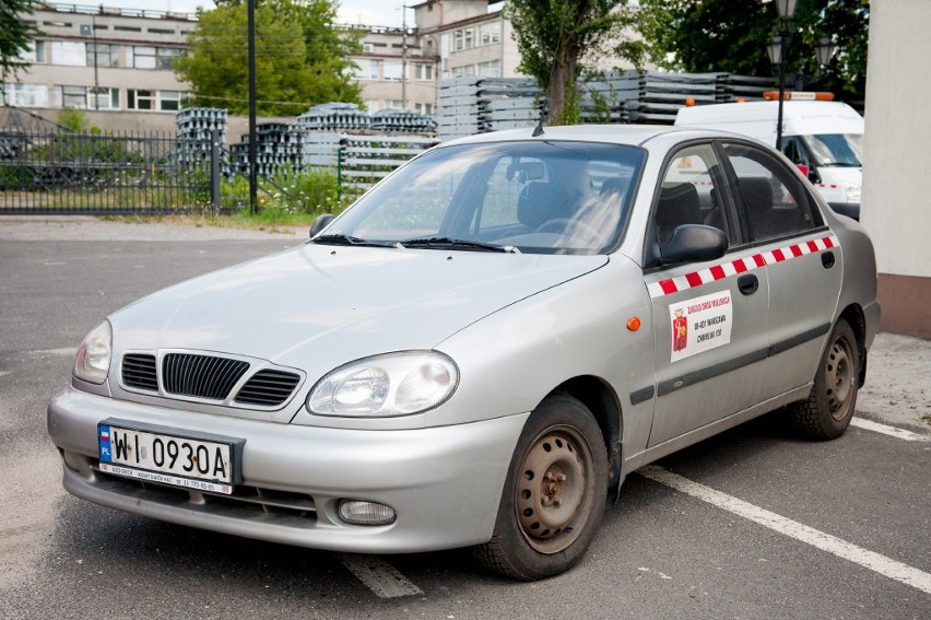 Trzy Matizy i trzy Lanosy. Przez lata służyły w warszawskim...