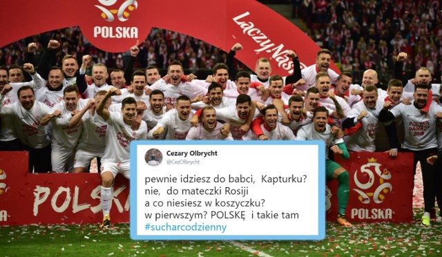 Twitter o meczu: Kapturek idzie do Rosji z Polską w pierwszym koszyczku