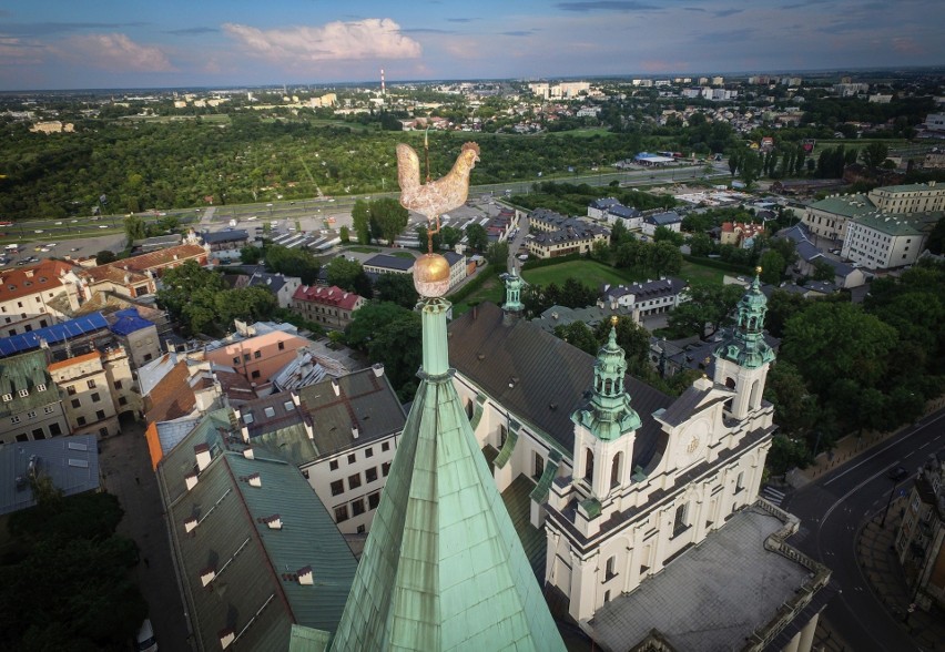 Stare Miasto w Lublinie. Spójrz na nie, jak nigdy dotąd (ZDJĘCIA Z DRONA)