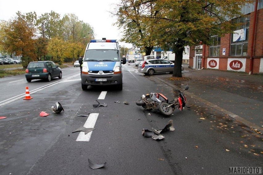 Do wypadku doszło na ul. Niemodlińskiej.