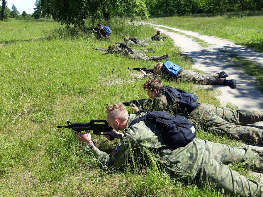 Szkolenie uczniów z zakresu wojskowości, 10 czerwca 2020 r.