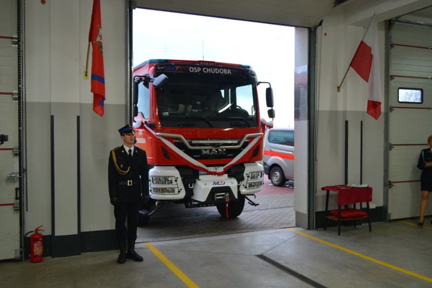 Oficjalnie przywitanie nowego strażackiego MAN-a w OSP w...