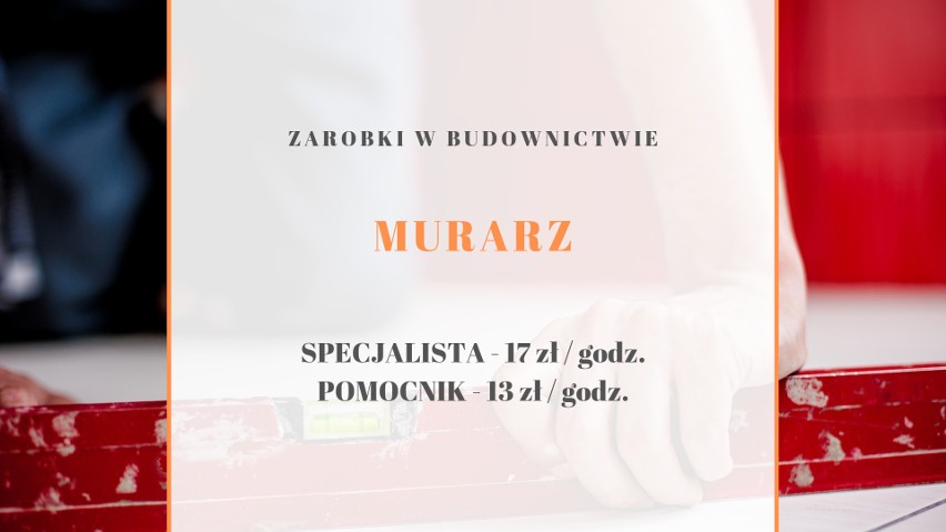 Ile płacą specjalistom i pomocnikom za godzinę pracy na...