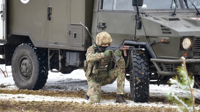 Żołnierze 16. Dywizji Zmechanizowanej zakończyli w piątek ćwiczenia TUMAK - 22, które miały sprawdzić gotowość bojową wojska w północno-wschodniej Polsce.