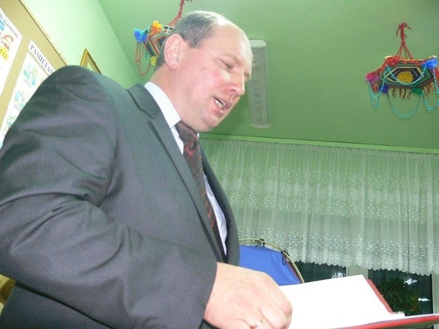 Krzysztof Janicki, radny miejski, a zarazem przewodniczący Zarządu Osiedlowego "Górki"