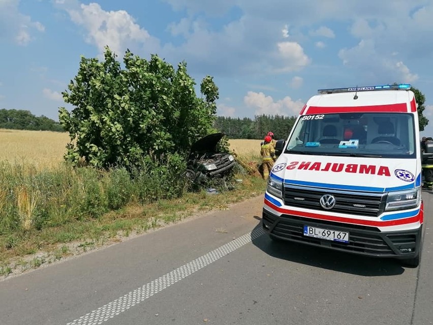 Wypadek na trasie Szczuczyn - Bzury