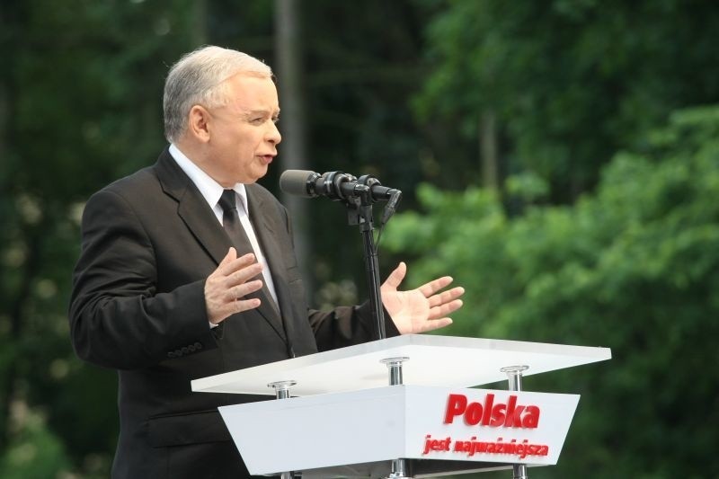 Jarosław Kaczyński w Białymstoku