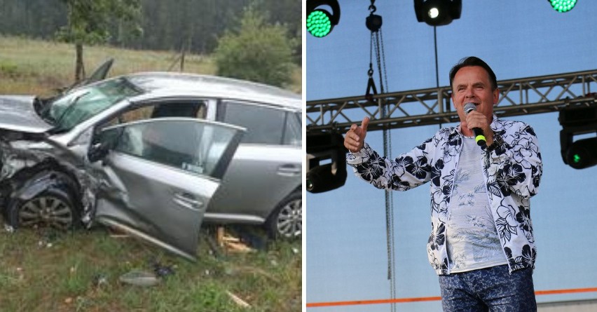 Piotr Pręgowski miał poważny wypadek samochodowy.