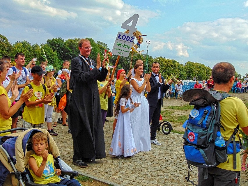 Pielgrzymka Łódzka 2016. Pielgrzymi z Łodzi na Jasnej Górze