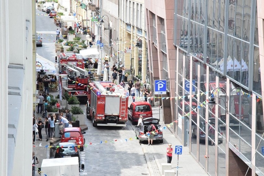 Wrocław: Akcja strażaków w centrum. Cztery wozy na św. Antoniego