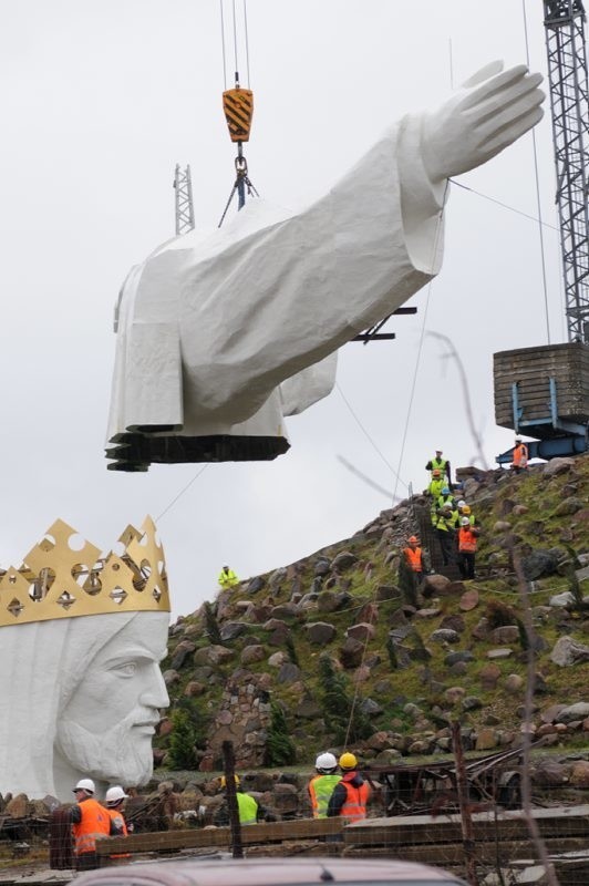 Największy na świecie pomnik Chrystusa Króla już jest