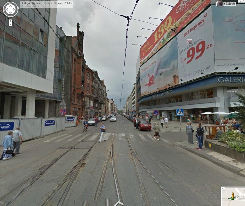 Google Street View w Katowicach już nieaktualny? Kiedy Google zaktualizuje Katowice w Street View?