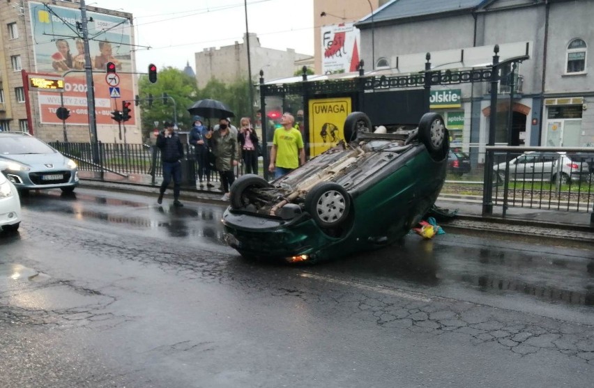 Wypadek na al. Kościuszki