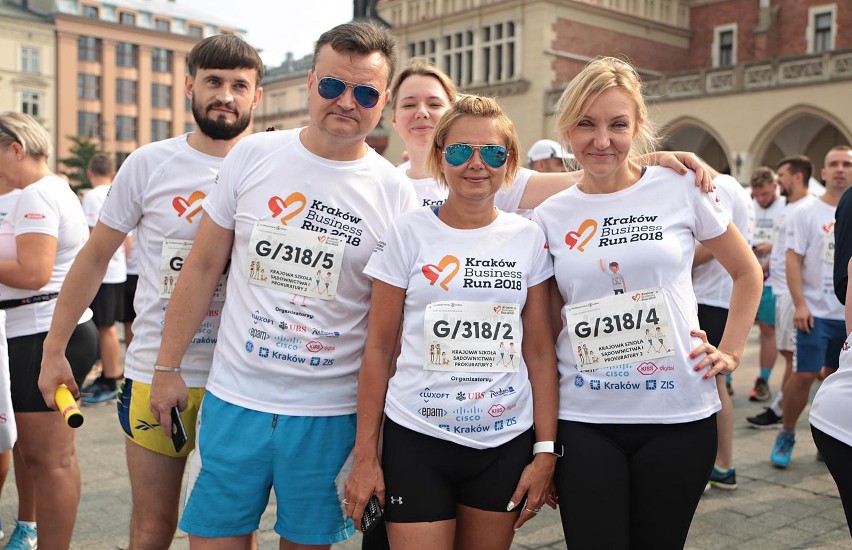 Poland Business Run 2018 na Runku Głównym w Krakowie