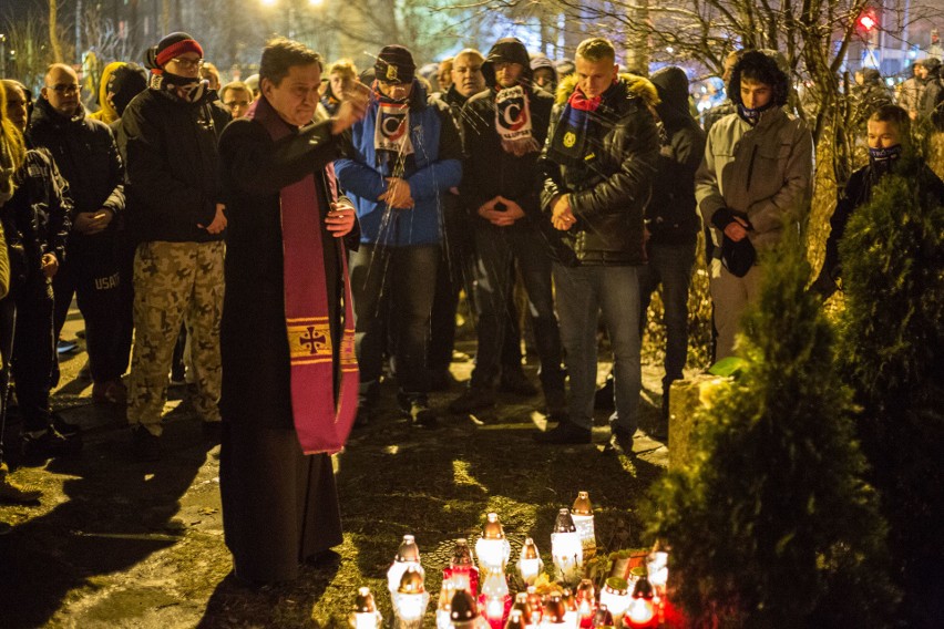 Uroczystości rocznicowe w miejscu, w którym zginął Przemek...